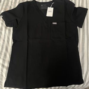 Figs Catarina Black Size Small Scrub Top